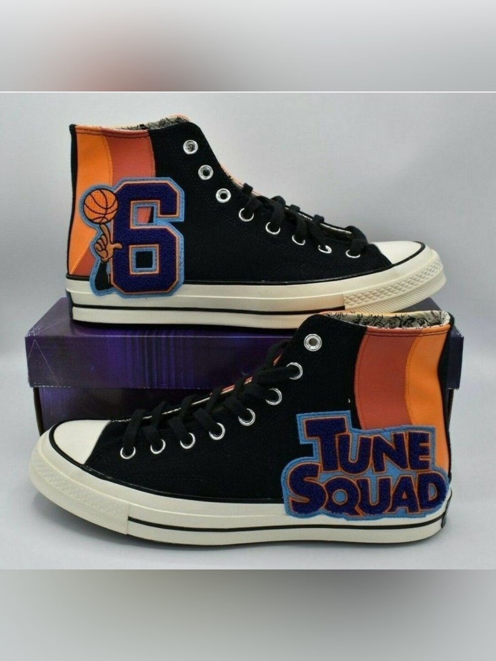 NWB Converse Men Size 10
Space Jam Chuck Taylor 70
High Top Casual Shoes
172482C